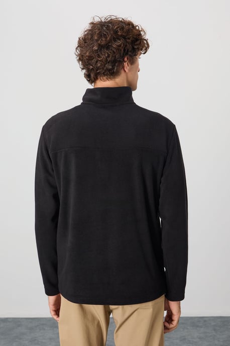 Herrarnas Halvdraget Plush Hoodie - Image 6