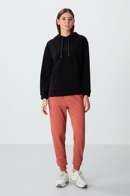 Overmaatse Pluche Hoodie Met Borduurwerk - Image 3