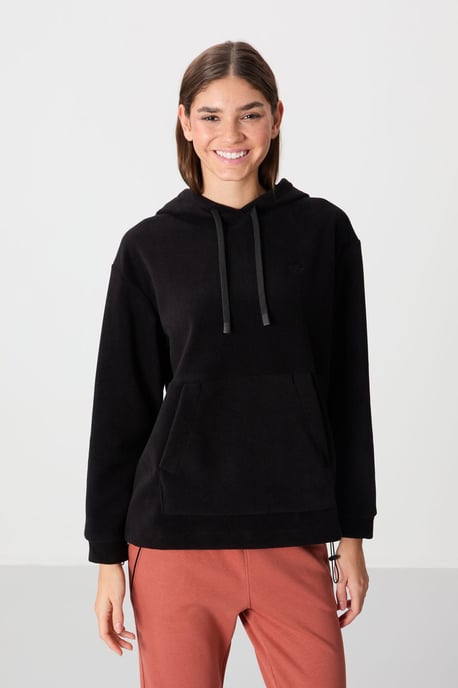 Overmaatse Pluche Hoodie Met Borduurwerk - Image 4