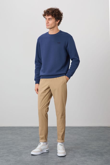 Heren Regular Fit Crew Neck Sweatshirt - Image 2