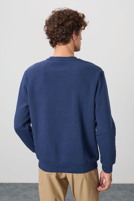 Heren Regular Fit Crew Neck Sweatshirt - Image 5