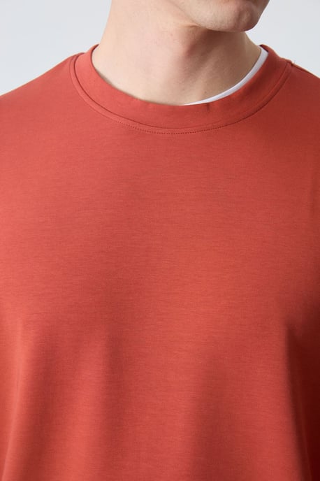 Heren Effen Rundhals Sweatshirt - Image 4