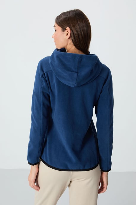 Dames Pluche Zip-up Hoodie - Image 6