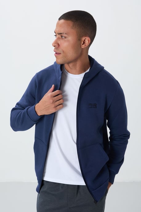 Heren Hooded Zip Sweater - Image 4
