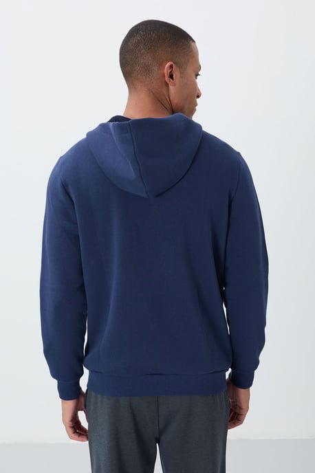 Heren Hooded Zip Sweater - Image 5