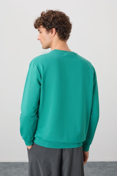 Herr Enkel Rundhalsad Sweatshirt - Image 5