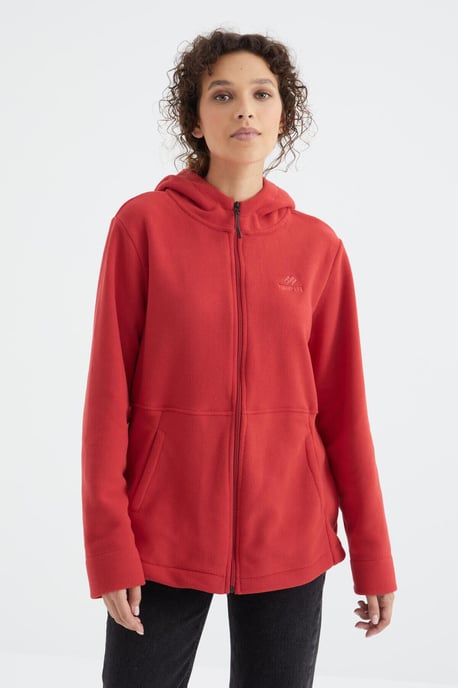 Dames Hoodie met Rits - Image 1