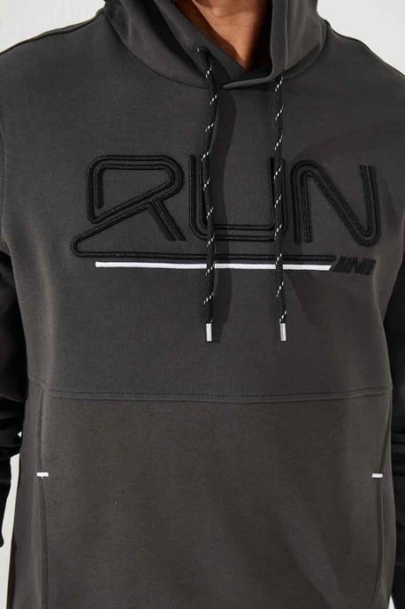 Men's Logo Printed Hooded Sweatshirt - Image 5