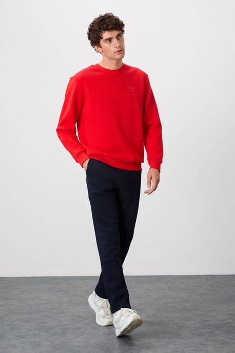 Heren Regular Fit Round Neck Sweater - Image 2