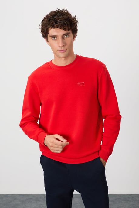 Heren Regular Fit Round Neck Sweater - Image 4