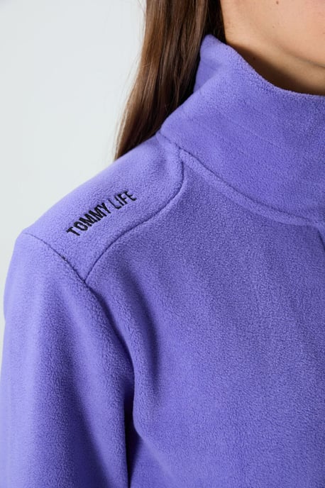 Dames Pluche Ritssluiting Sweatshirt - Image 3