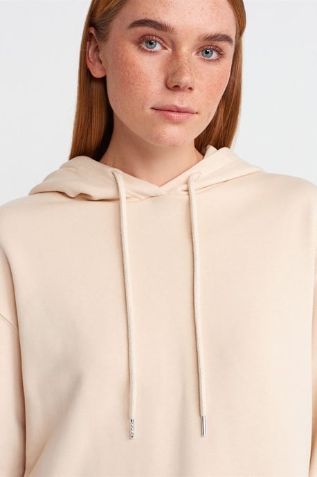 Överdimensionerad bomullszippar hoodie-tröja - Image 4
