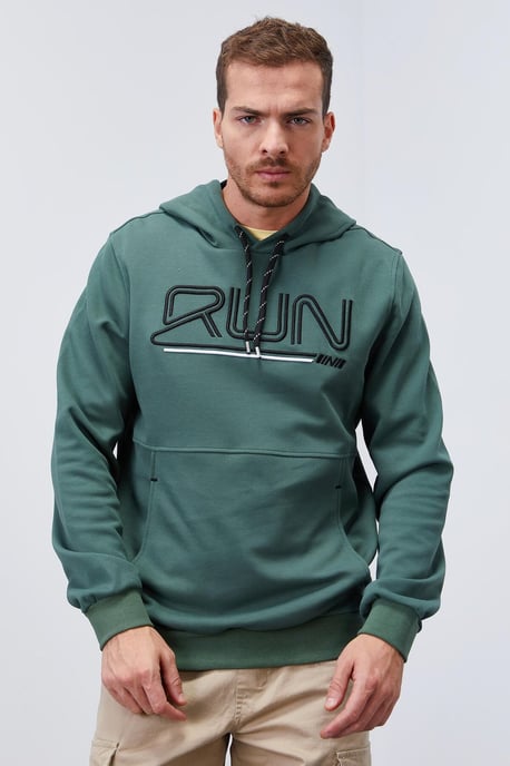 Men's Logo Printed Hooded Sweatshirt - Image 6