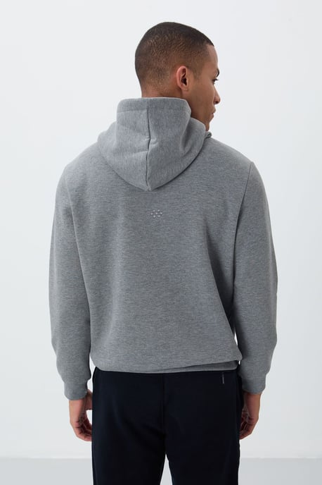 Heren Effen Hoodie met Zak - Image 5