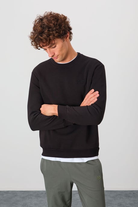 Heren Regular Fit Round Neck Sweater - Image 4