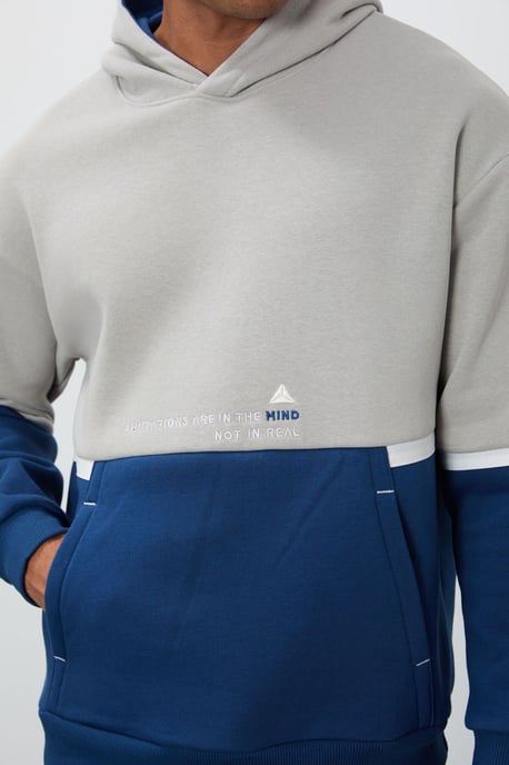 Herrar Färgsatt Hooded Sweatshirt - Image 2