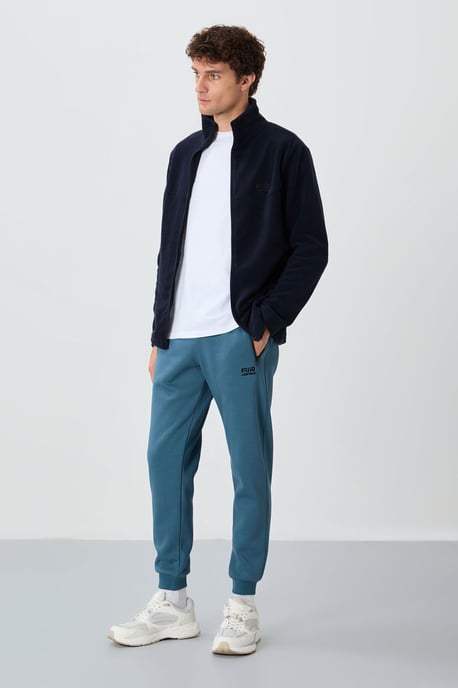Men's Plush Zip-Front Sweatshirt - Image 2