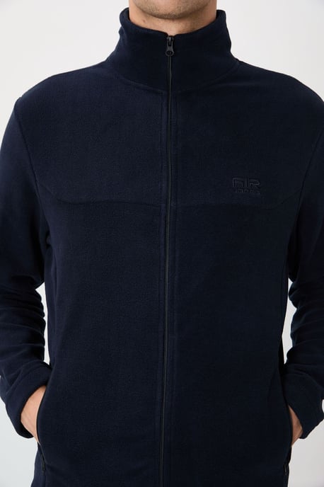 Men's Plush Zip-Front Sweatshirt - Image 5
