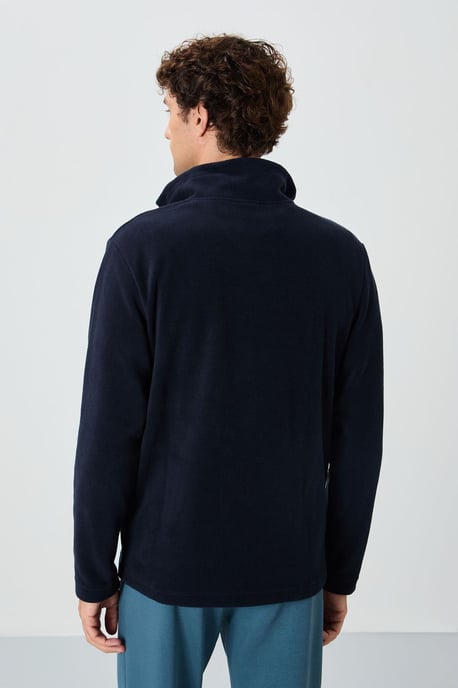 Men's Plush Zip-Front Sweatshirt - Image 6