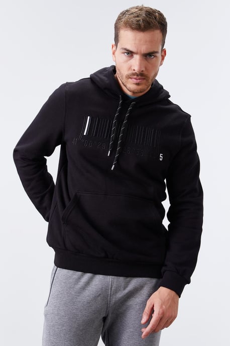Printed Hooded Sweatshirt - Image 3