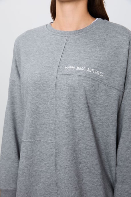 Oversized Crewneck Sweater - Image 2