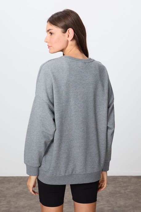 Oversized Crewneck Sweater - Image 5