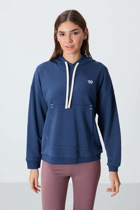 Oversized Hooded Sweatshirt With Pocket - Image 5