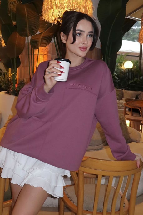 Oversized Crewneck Sweater - Image 3