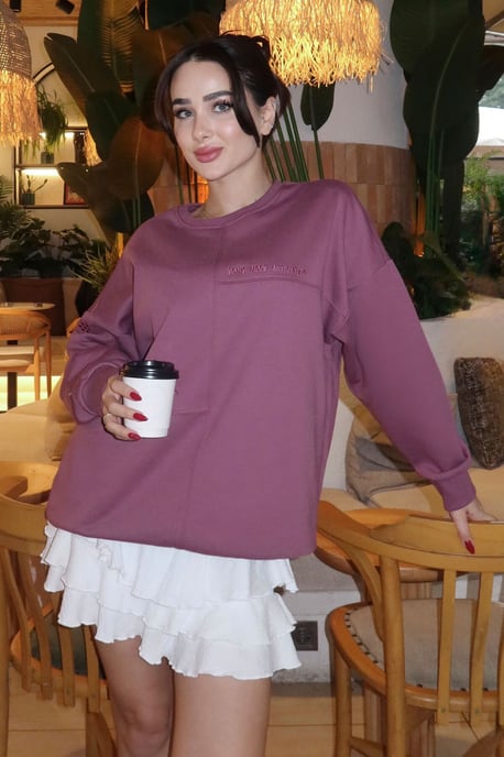 Oversized Crewneck Sweater - Image 5
