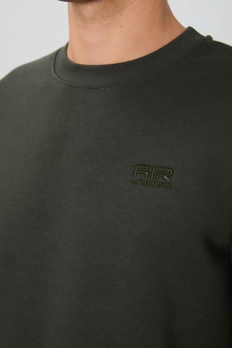 Heren Regular Fit Crew Neck Sweatshirt - Image 4