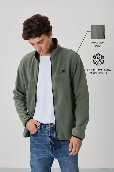 Heren Pluche Zip-voor Hoodie - Image 2