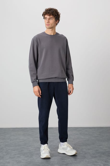 Mäns Enkel Rundhalsad Sweatshirt - Image 2