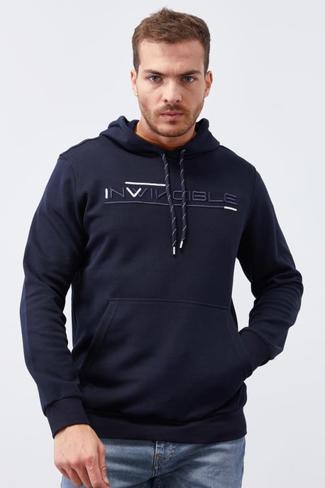 Men's Printed Hooded Sweatshirt With Pocket - Image 3