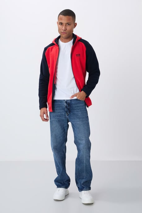 Herrarnas Plysch Zip-up Huvtröja - Image 2