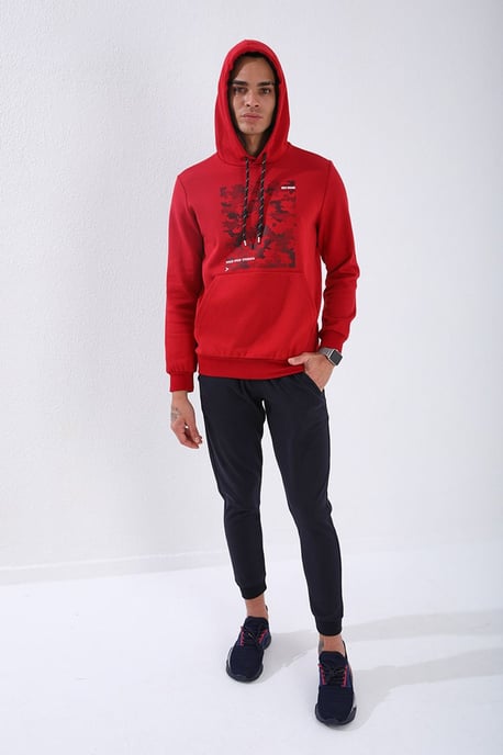 Heren Hoodie met Camouflageprint - Image 2