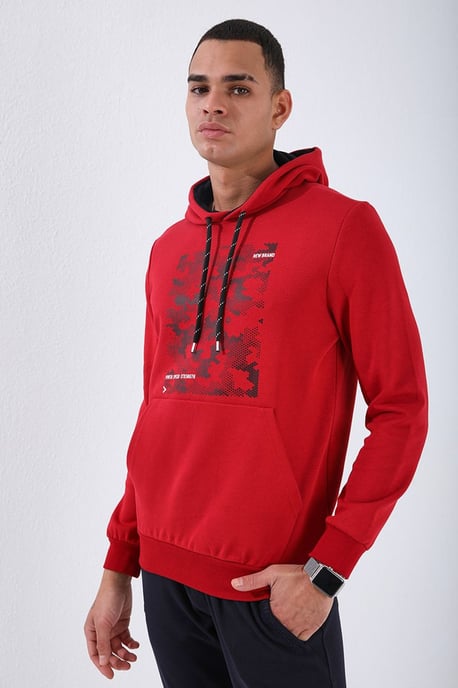 Heren Hoodie met Camouflageprint - Image 3