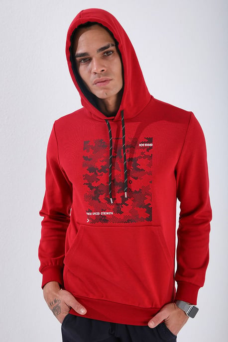 Heren Hoodie met Camouflageprint - Image 5