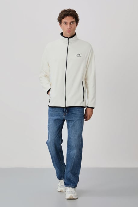 Herrar Plush Zip-Front Tröja - Image 2