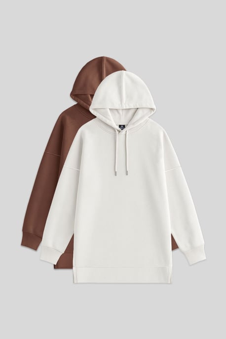 Overmaatse Hoodie met Zak - Image 1