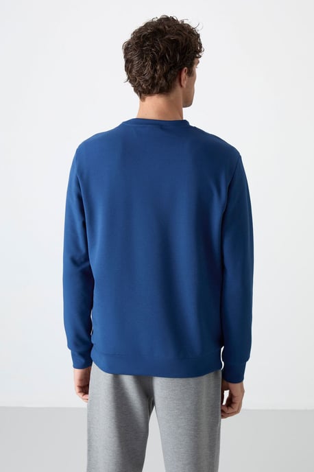 Heren Effen Rundhals Sweatshirt - Image 6