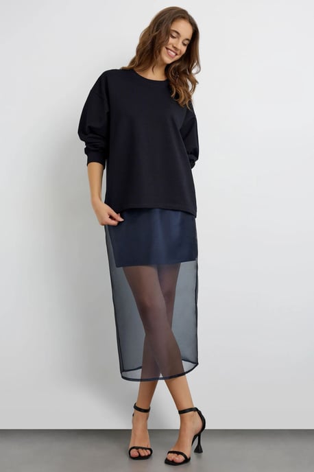 Marineblauwe Sweatshirt - Image 1