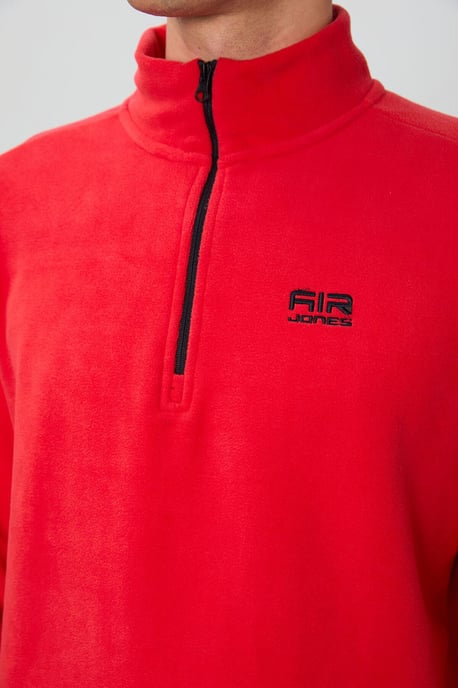 Herr Plush Half-Zip Sweatshirt - Image 3