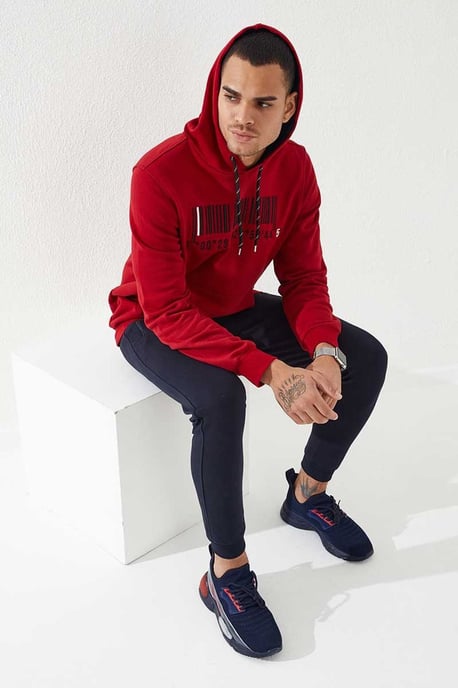 Tryckt Hooded Sweatshirt - Image 2