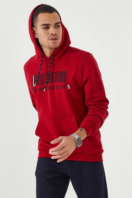 Tryckt Hooded Sweatshirt - Image 5