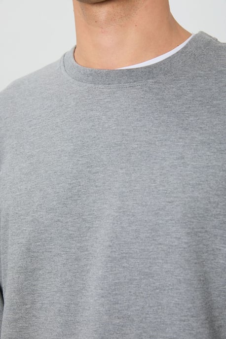 Men's Plain Crew Neck Sweatshirt - Image 2