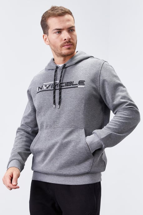 Men's Printed Hooded Sweatshirt With Pocket - Image 3
