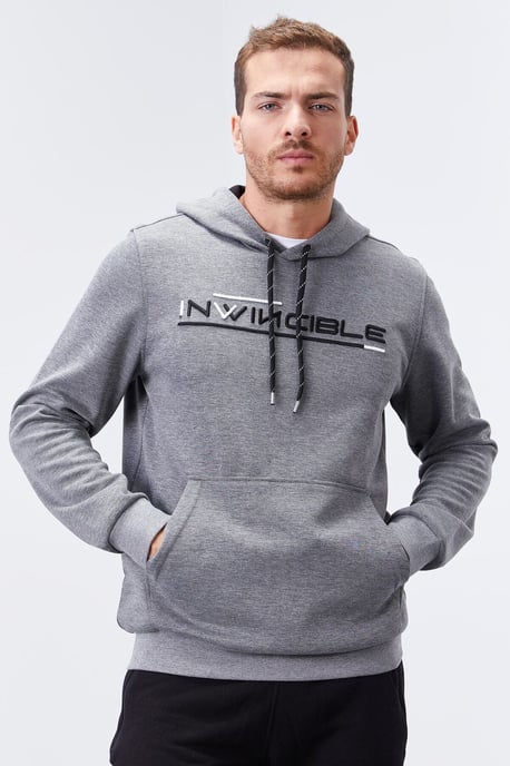 Men's Printed Hooded Sweatshirt With Pocket - Image 5