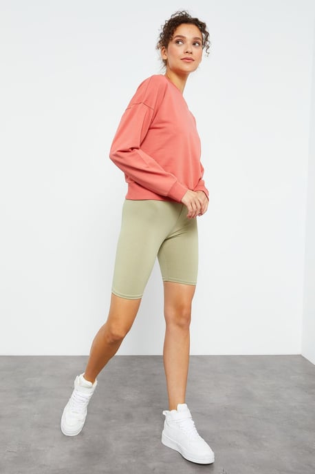 Dames Casual Crew Neck Sweatshirt - Image 5