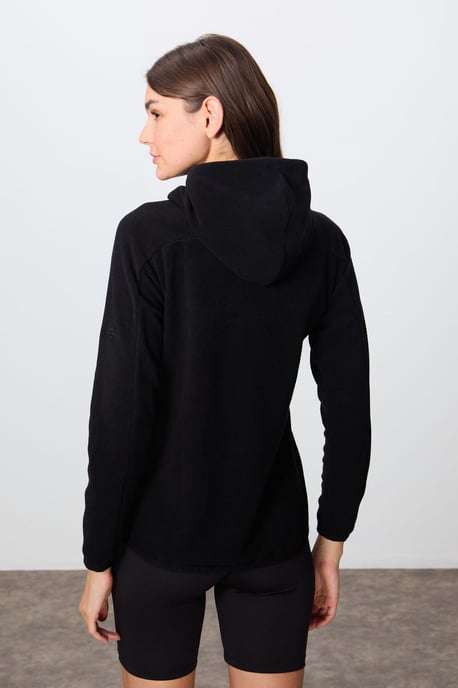 Dames Pluche Zip-up Hoodie - Image 5
