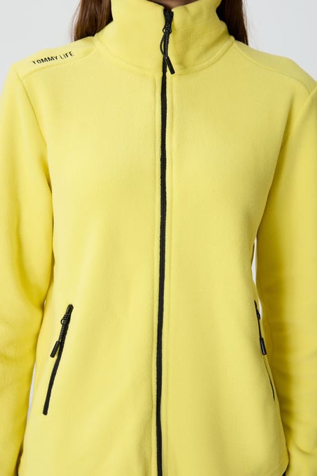 Dames Pluche Rits-Voorkant Sweatshirt - Image 6